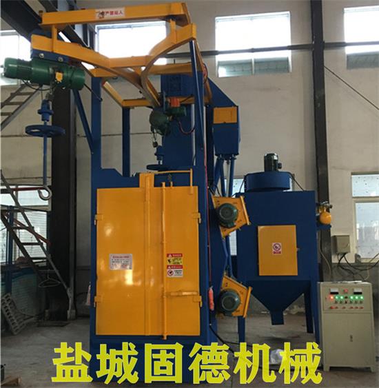 Q376双吊钩式抛丸机安装图片.jpg